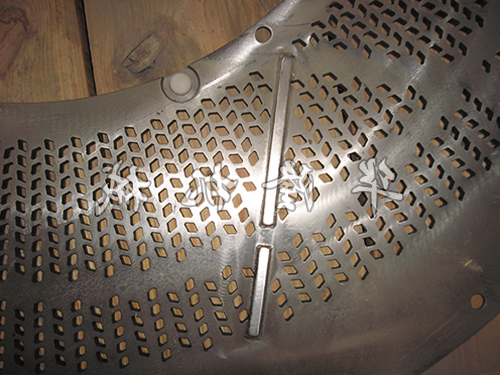 Pulper Rhomboid Sieve Plate